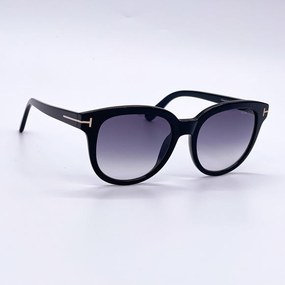 NEW TOM FORD OLIVIA-02 FT0914/S 01B WOMEN’S SUNGLASSES TOM FORD TF914 01B - Picture 5 of 9